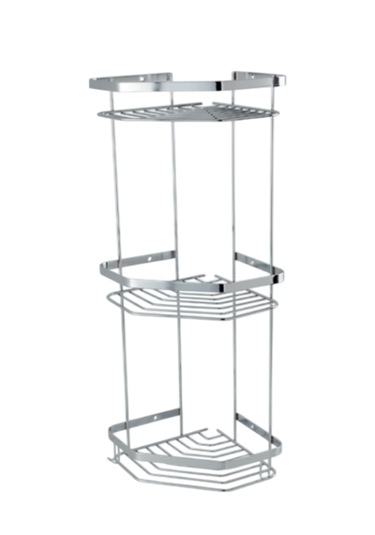 Çelik Banyo Erpa 304 Kapalı Üçlü 19x19cm