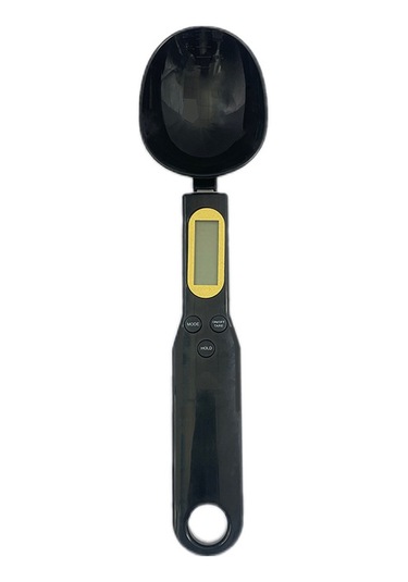Elektronik Kaşık Ölçeği Ev Elektronik Terazi 500 Gr/0,1 Siyah