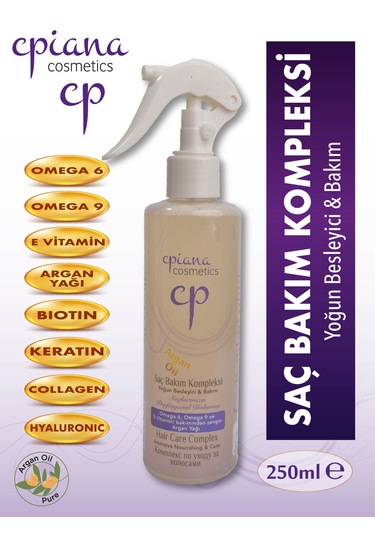 Saç Bakım Kompleksi - Dökülme Karşıtı &bakım Argan Yağlı 250ml