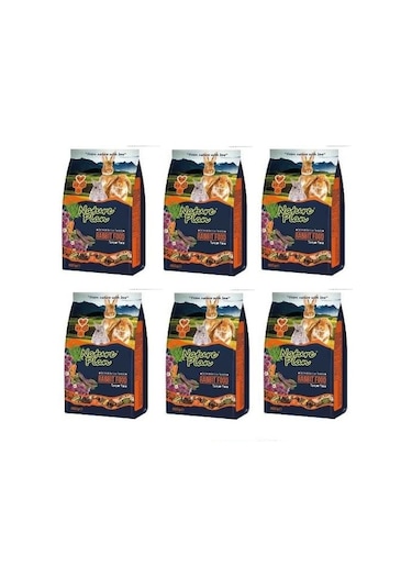 Nature Plan Tavşan Yemi 6 x 800 G