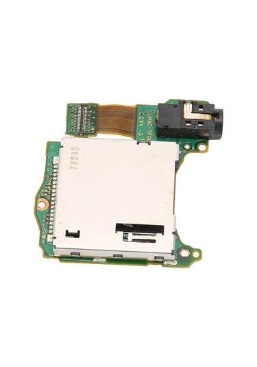 Fosenze Nintendo Switch Konsolu İçin Oyun Kartuşu Slotu Okuyucu Paleti, Kulaklık Jack Portu Tamiri Aksesuarı Metal+abs