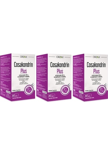Orzax Cosakondrin Plus 60 Tablet 3 Adet