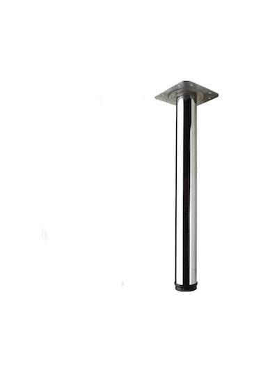 Tablalı Metal Masa Ayağı 60x71 Krom
