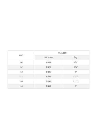 Türkoğlu Küresel Doğalgaz Vanası Standart - Ts En 331 - Dn20 3/4" - 1 Adet 3/4"