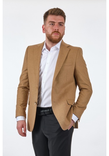 Tom Becker Camel Erkek Ceket Sc15038031 001