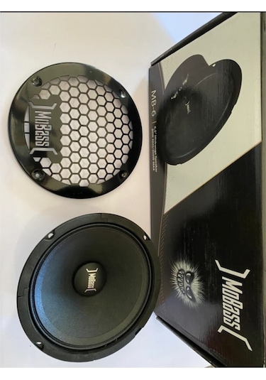 MOBASS MB-6 200W 16 CM MİDRANGE OTO HOPARLÖR TAKIMI