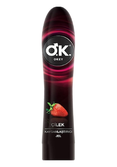 Okey Klasik Prezervatif 10 Adet + Çilek Kayganlastırıcı Jel 100 ML