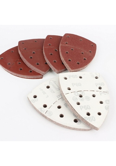 60pcs Fare Zımpara Çarşafları Zımpara Kağıdı Karışık 40/60/80/120/180/240 Grit, Bosch Psm 100a Detay Palmiye Zımpara