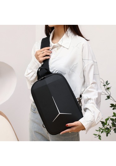 Depolama Çantası Messenger Çanta Dji Mini 3 /mini 3 Pro İçin Göğüs Çantası Siyah