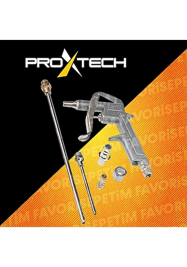 PROXTECH Kompresör Spiral Hava Hortumu 15Mt Hava Tabanca seti