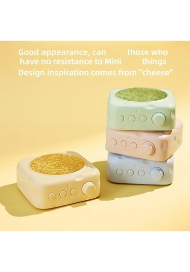 Besthome1 Dalgalar Vintage Bluetooth Hoparlör, Taşınabilir Vinil Çalar