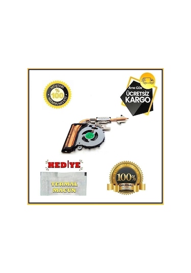 Sony Vaio Svf15 Svf154 Cpu Heatsink Soğutucu Fan Bakır Ekran Kart