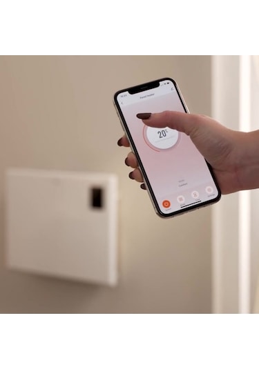 Elektrikli Wifi Konvektör Panel Isıtıcı 1500 W Beyaz
