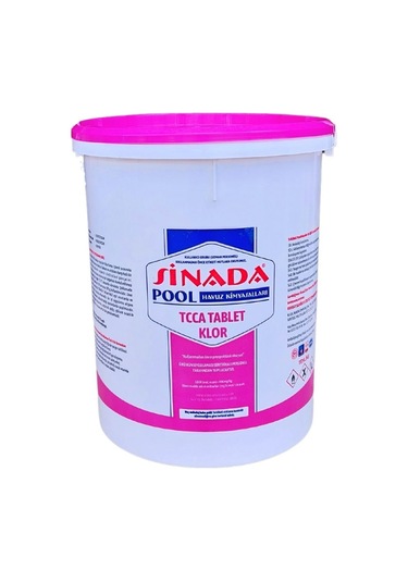 Sinada %90 Tablet Klor 20 Kg - %90 Chlorine Tablets-toptancıyızbiz