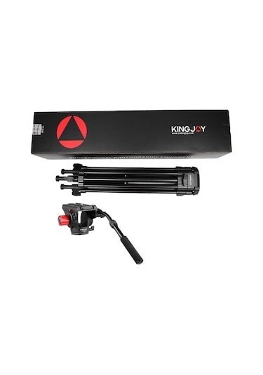 Kingjoy Vt-2100l+vt3520 Profesyonel Video Tripod