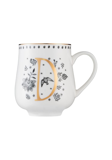 Emsan Artisan D Letter New Bone Kupa 220 Ml