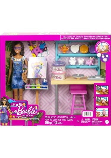 Barbie Sanat Atölyesi Oyun Seti  Hcm85