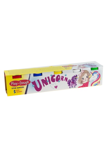 Oyun Hamuru 5 Renk Unicorn 5 100 Gram