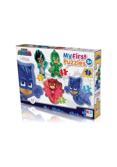 Puzmooyuncak Ks Games Pijamaskeliler Ilk Puzzle Seti - 3+