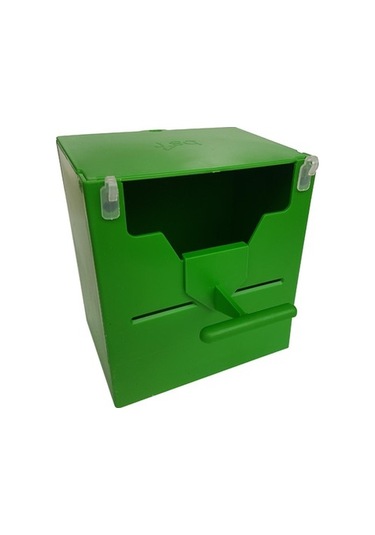 Finch Plastik Yuvalık 10 x 14  x 10 Yeşil