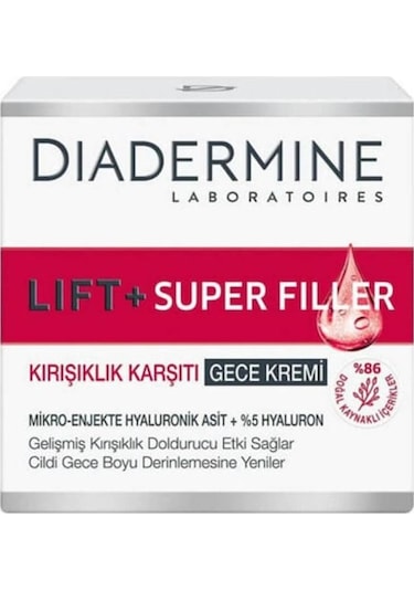 Diadermine Lift+ Super Filler Gece Bakım Kremi 50 ML