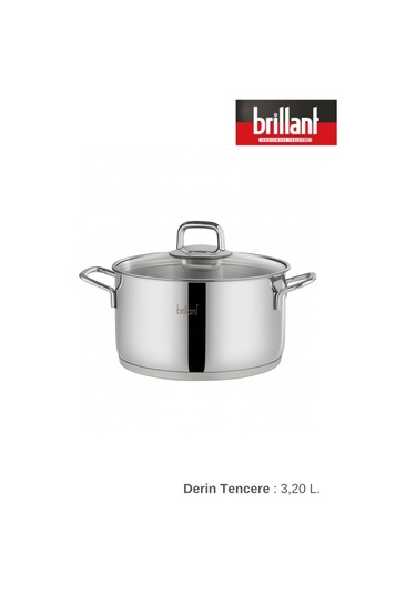 Queen Çelik Tencere 20 Cm Gümüş