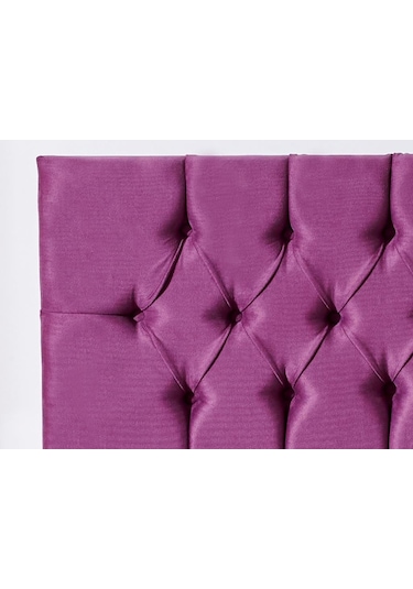 Nironyatak Niron Purple Baza Ve Başlık Seti 120X200 Cm Tek Kişilik Sandıklı