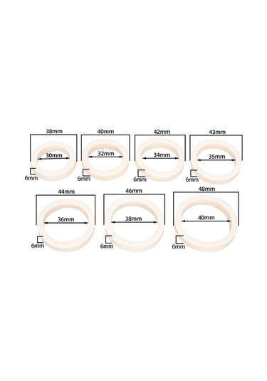 Sones 40 Mm 2 Çift Ztto Dağ Bisikleti Şok Emici Çatal Yağ Toza Dayanıklı Sünger Halka
