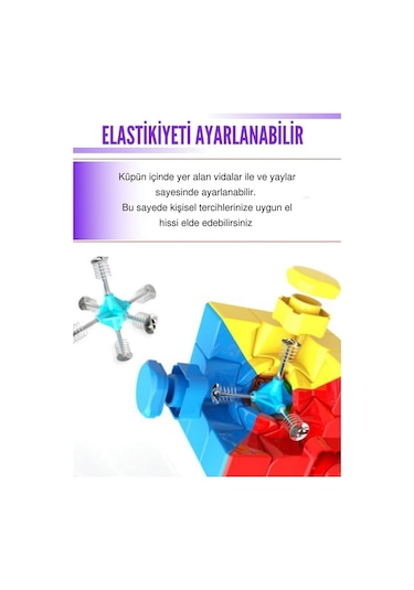 MrsToys Mgc Küp 3x3 Sabır Küpü Zeka Küpü Akıl Küpü Mrs Küp 3x3 3x