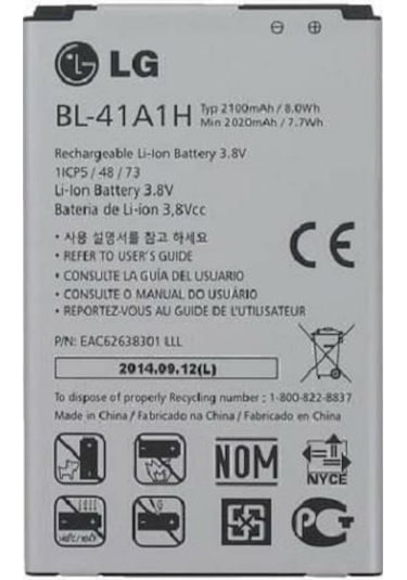 LG Uyumlu F60 Bl-41A1H Batarya Pil 2100 Mah