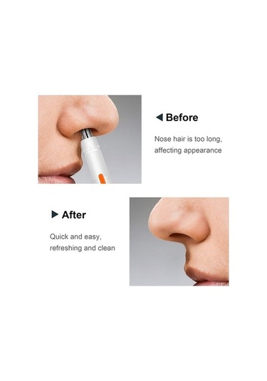 Pazly Yüz Ve Vücut İçin Renkli Makas Kulak Kılı Kesici, Kaş Ve Burun Kılı Döner Bıçak 360 Bm Çok Renkli Çok Renkli