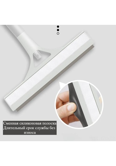 Yuntech01 Ev Cam Temizleme Aleti: 3'ü 1 Arada Cam Silgi, Ayna Fırçası Ve Banyo Silikon Scraper İle Kolay Temizlik Diğer