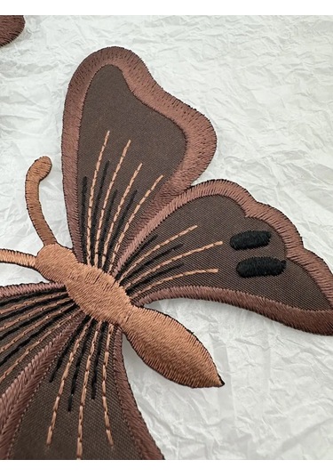 Sewing Accessories Denisova Termal Uygulama Termal Etiket Kelebek Yaması Yaması 2 Adet 171280996