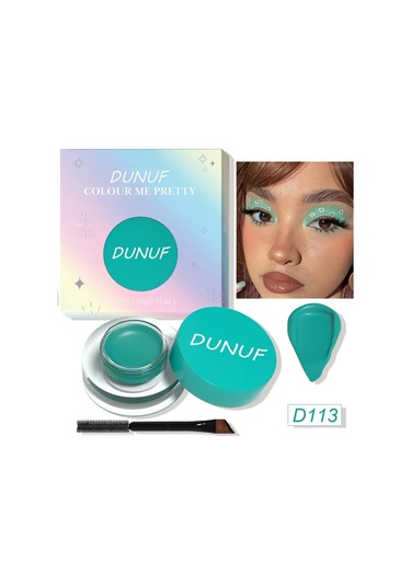 Su Geçirmez Ve Dayanıklı Mat Göz Farı Eyeliner Krem 12 Renkli Kaş Boyası Krem 113 C01