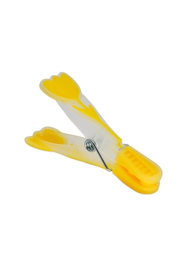 New-max Elite Lale Desenli Silikon Mandal, Şeffaf 30 Adet Çok Renkli