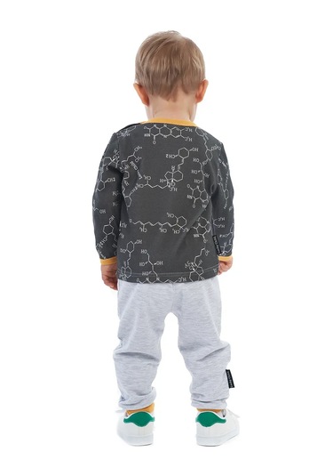 Lucky Child Çocuk Büyük Kollu Üst Takımı 2'li Set 439138552 SIYAH