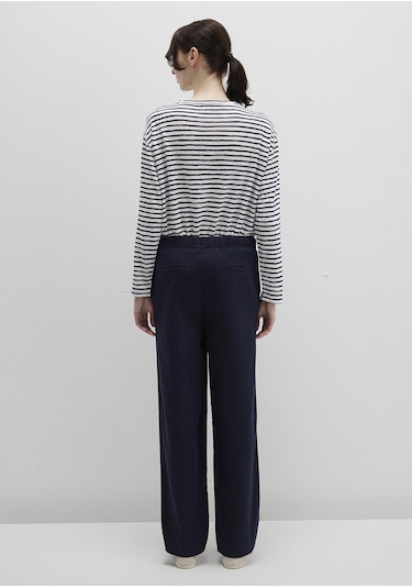 Mavi - Beli Bağcıklı Lacivert Pantolon 1010945-89101 Lacivert