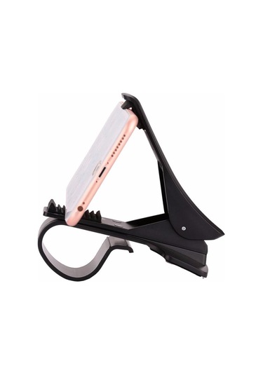 Homyl Evrensel Klipsli Araç Panosu Cep Telefonları Tutucu Braketi Tarif Edildiği Gibi