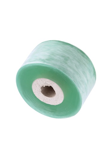 Ximistore9 3cm Genişlikli Yeşil Pvc Aşılama Bandı - Bitki Koruma, Su Kaybını Önleme, Transparan Ve Zırtılı