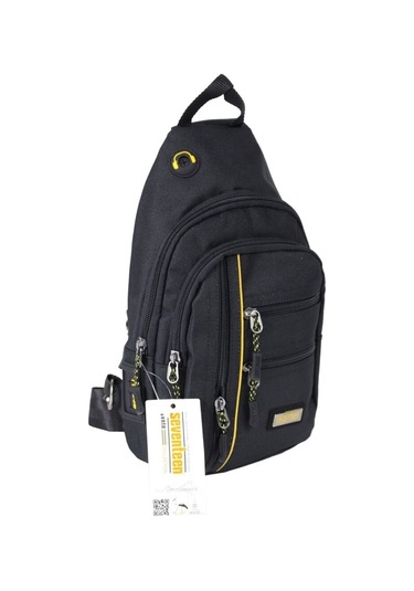 Star Tombis 3473 Kanvas Kumaş Çapraz Askılı Bodybag Çanta Siyah