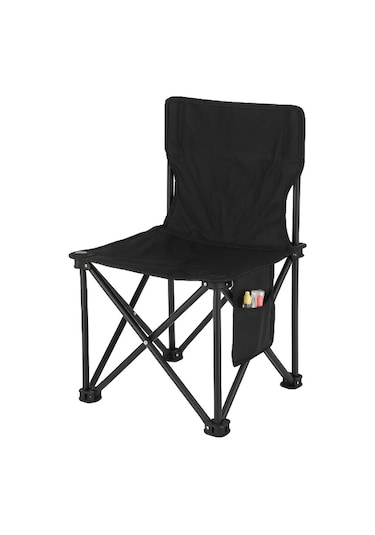 Çocuk Kamp Sandalyesi Siyah
