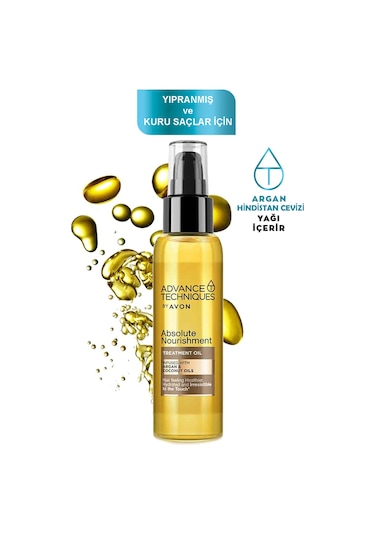 Avon Advance Techniques Argan Yağı İçeren Besleyici Saç Bakım Seti