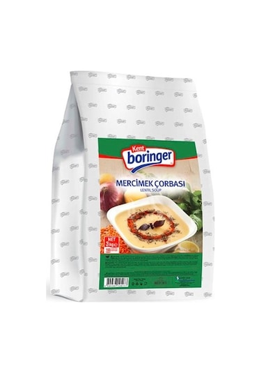 Kent Boringer Mercimek Çorbası 3 KG