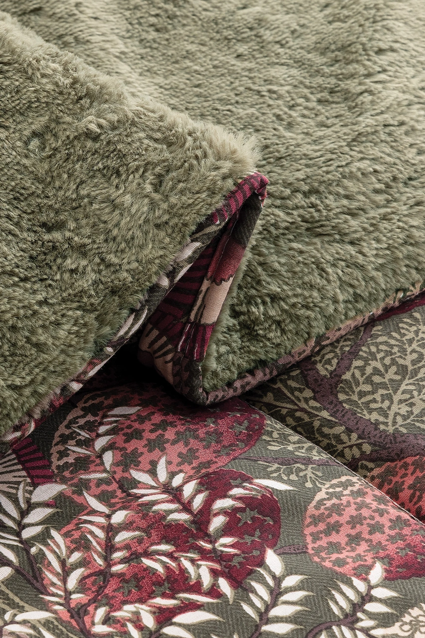 Yataş Klimt Çift Kişilik Triola Uyku Seti - Yeşil Yeşil