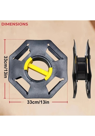 Sunshine011 Siyah 6 Çekirdekli Portatif Araç Kablo Düzenleyici Sarıcı 25m