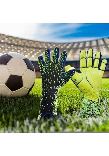 Artfulabode Yüksek Yetişkin Tutuş Su Skycıty Profesyonel Performans Kaymaz Kaleci İçin Geçirmez Futbol Eldivenleri Çocuk & & - Uj Siyah