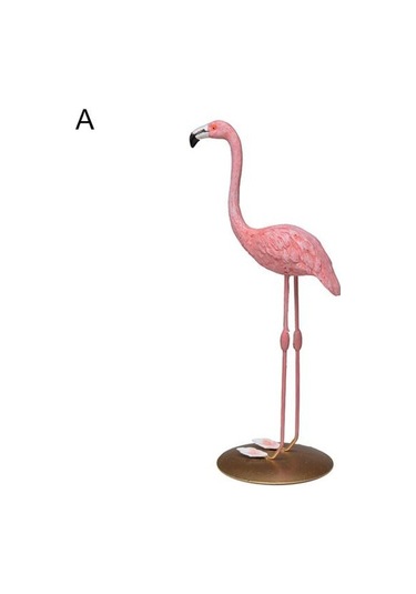 Sevimli Pembe Flamingo Süs El Sanatları Masa Ev Partisi Doğum Günü Dekorasyon Hediye A