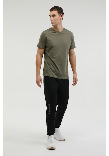 Kinetix M-sn220 Basıc C Neck T-sh Haki Erkek Kısa Kol T-shirt Haki