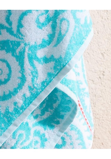 Madame Coco Herbert %100 Pamuk Plaj Havlusu 70 x 150 CM Mint Yeşili