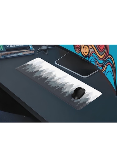 Gaming Oyuncu Xl Mouse Pad Kaydırmaz Dikişli 80 30 Cm Mousepad 23